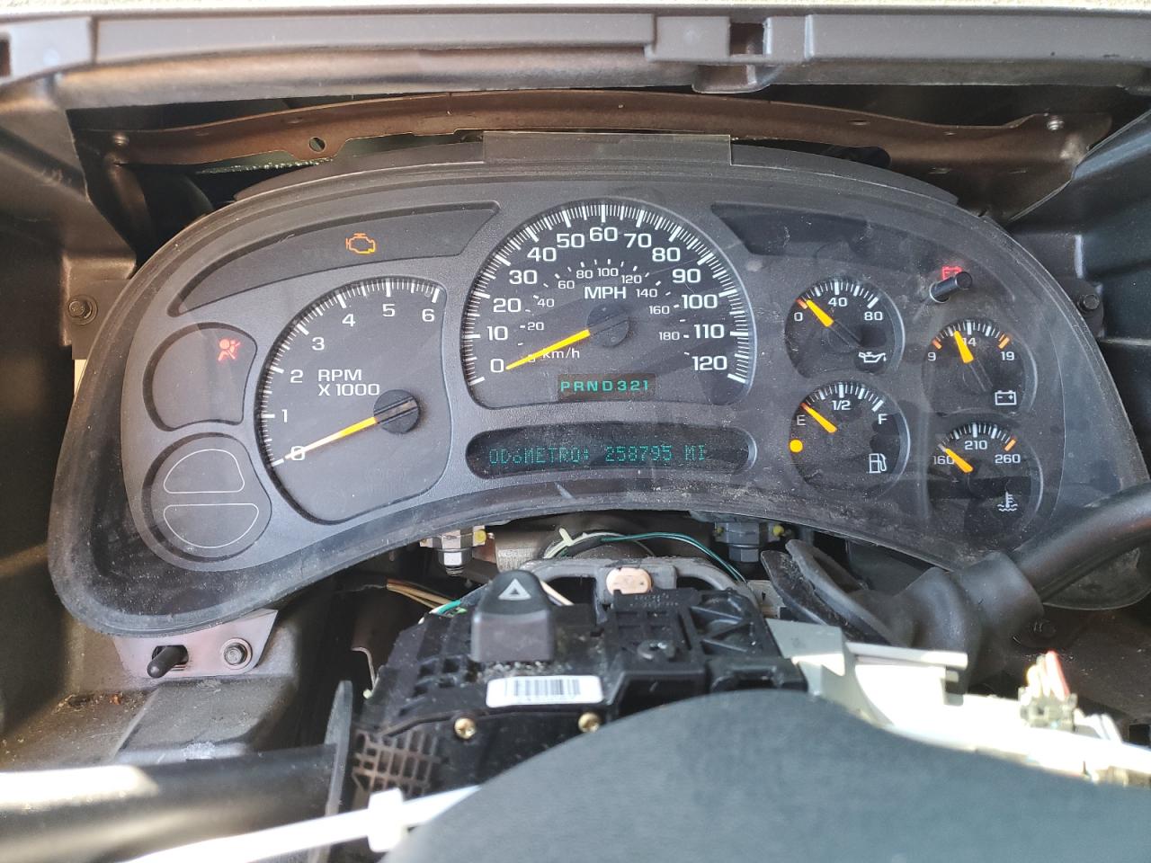 2003 Chevrolet Silverado VIN 2GCEC19V531203654 Copart auction photo, vandalism damage thumbnail 9