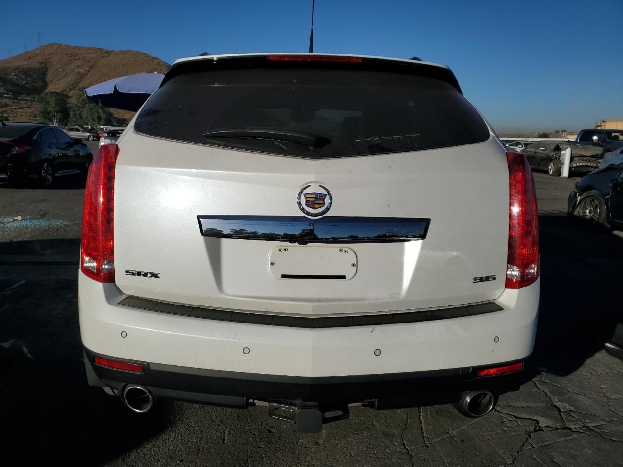 2012 Cadillac SRX VIN 3GYFNBE30CS601460 Copart auction photo, front end damage thumbnail 6