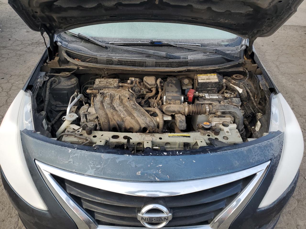2015 Nissan Versa VIN 3N1CN7AP1FL833596 Copart auction photo, rear end damage thumbnail 11