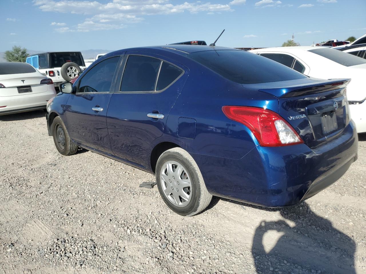 2018 Nissan Versa VIN 3N1CN7AP0JL802672 Copart auction photo, front end / undercarriage damage thumbnail 2
