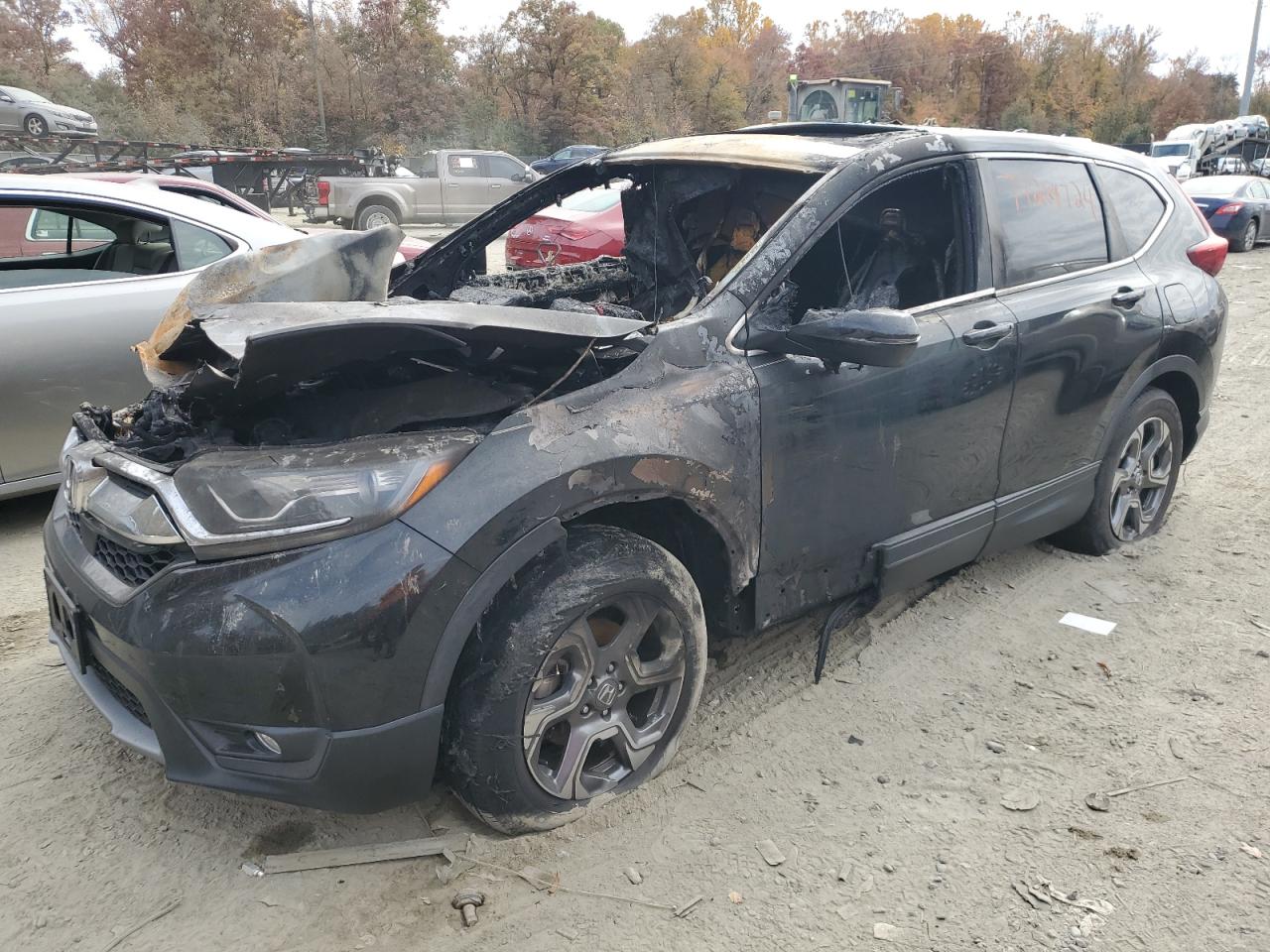 2019 Honda CR-V VIN 5J6RW2H54KL009393