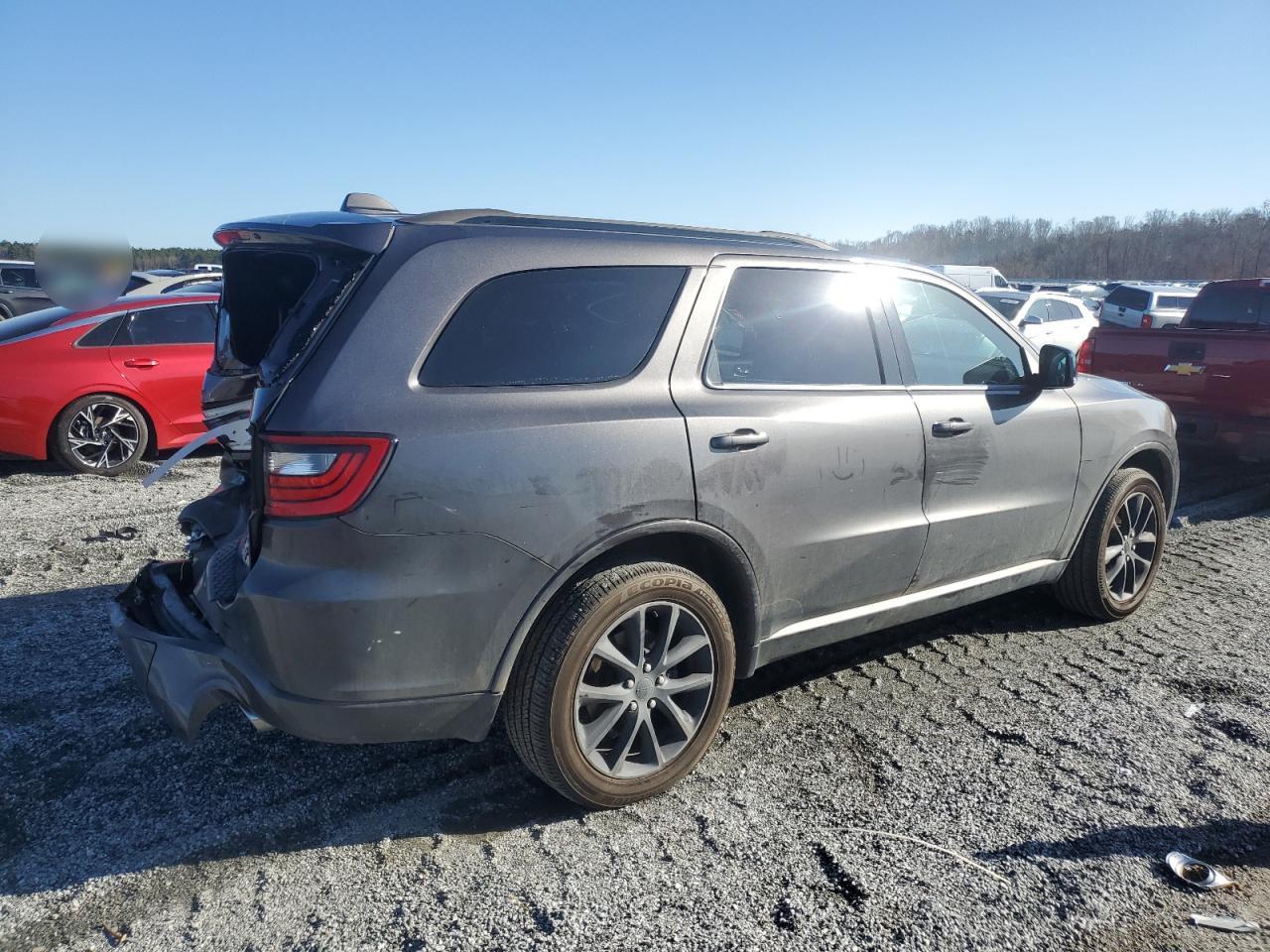 2017 Dodge Durango VIN 1C4RDJDG1HC725626 Copart auction photo, rear end damage thumbnail 3