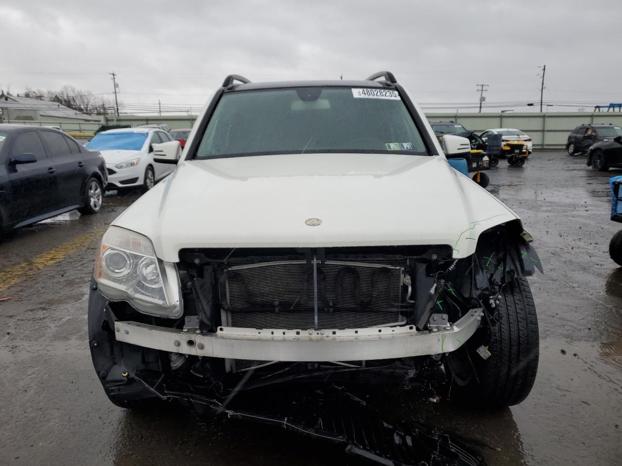 2012 Mercedes-Benz GLK-klasse VIN WDCGG8HB0CF849216 Copart auction photo, front end damage thumbnail 5