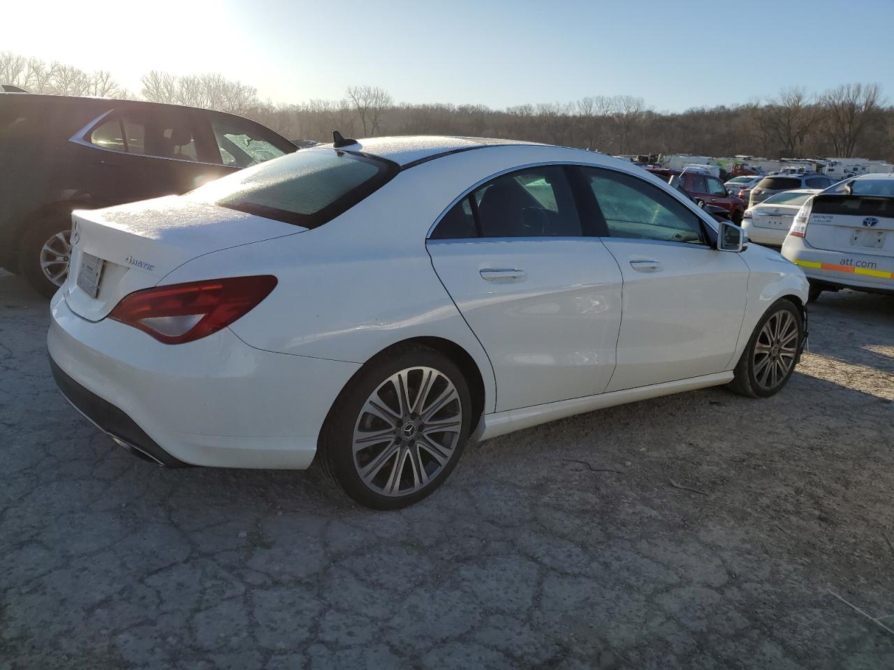 2019 Mercedes-Benz CLA-klasse VIN WDDSJ4GB3KN767079 Copart auction photo, front end damage thumbnail 3