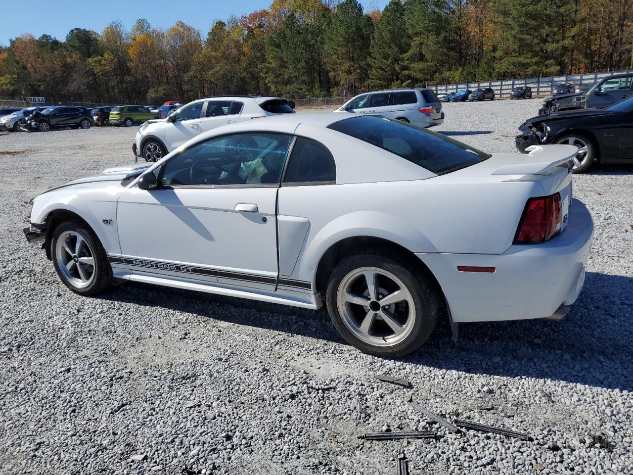 2003 Ford Mustang VIN 1FAFP42X83F366674 Copart auction photo, front end / minor dent/scratches damage thumbnail 2