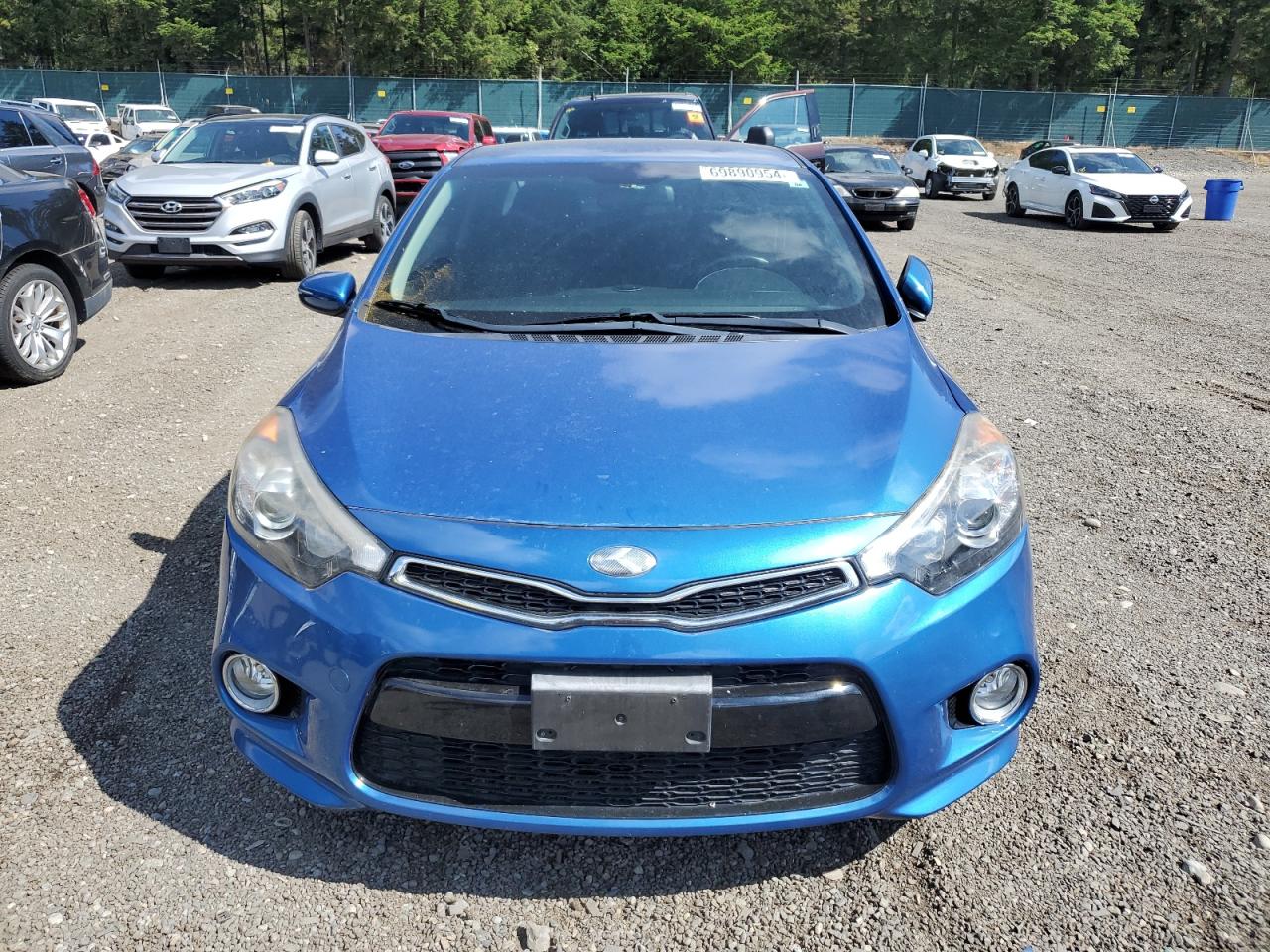 2015 KIA Forte VIN KNAFX6A88F5348487 Copart auction photo, vandalism damage thumbnail 5