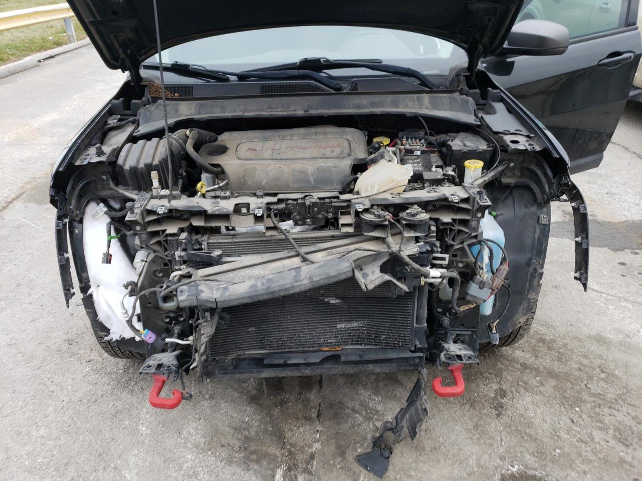 2018 Jeep Compass VIN 3C4NJDDB6JT238221 Copart auction photo, front end / hail damage thumbnail 12