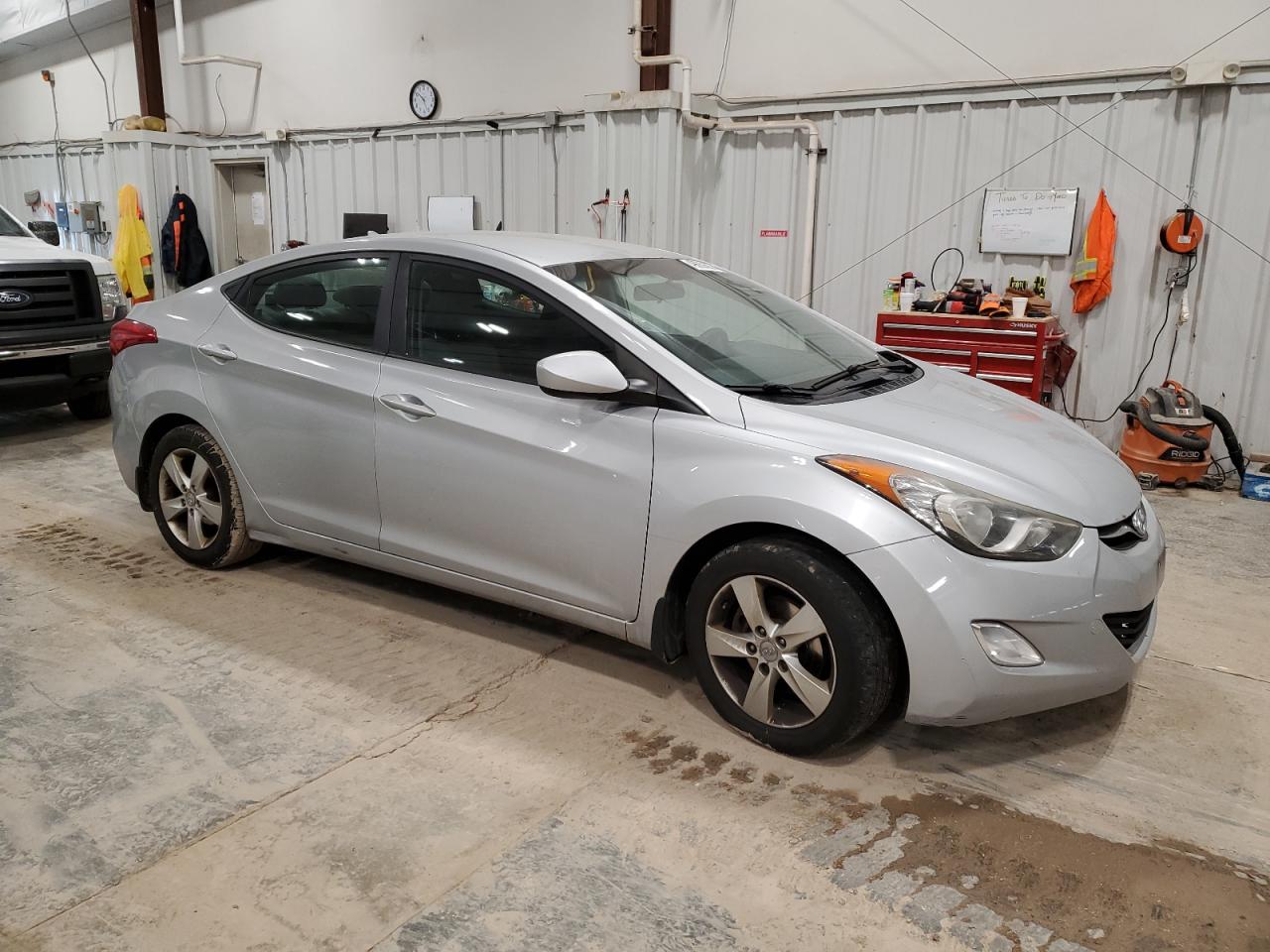 2012 Hyundai Elantra VIN 5NPDH4AE9CH102058 Copart auction photo, minor dent/scratches damage thumbnail 4