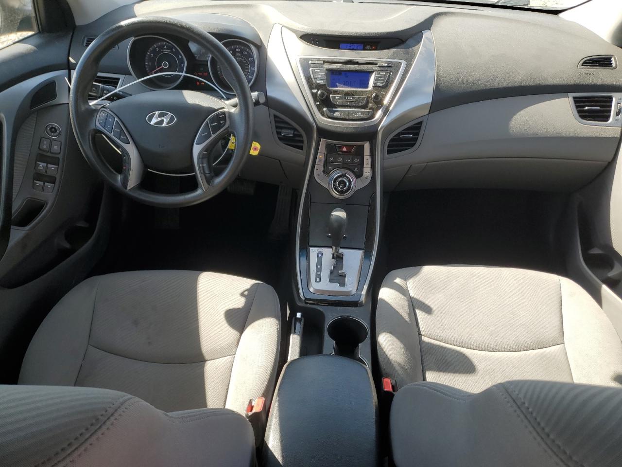 2013 Hyundai Elantra VIN KMHDH4AEXDU999779 Copart auction photo, front end damage thumbnail 8
