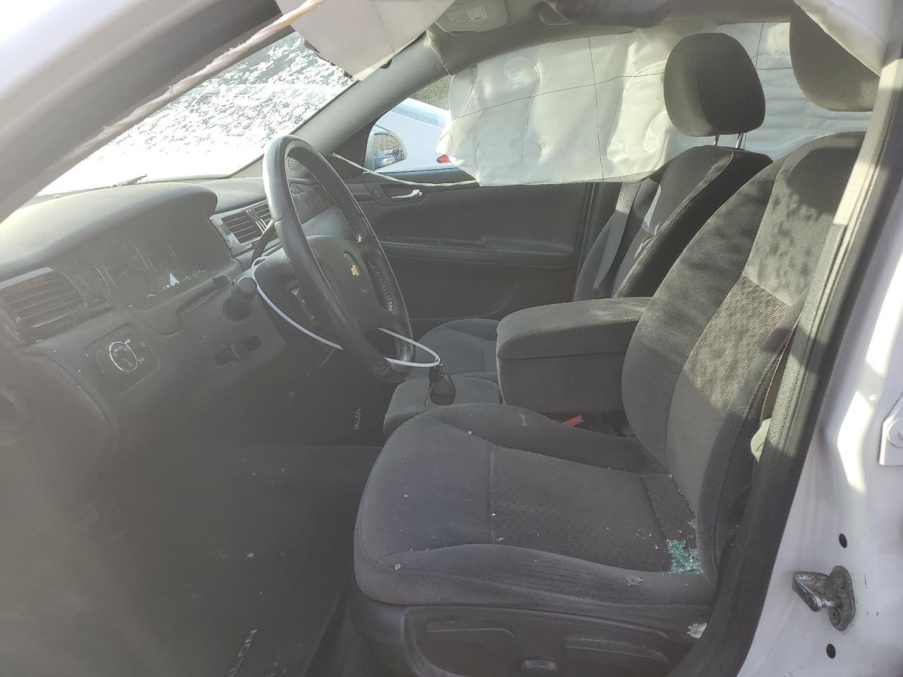 2012 Chevrolet Impala VIN 2G1WB5E32C1285693 Copart auction photo, side / front end damage thumbnail 7