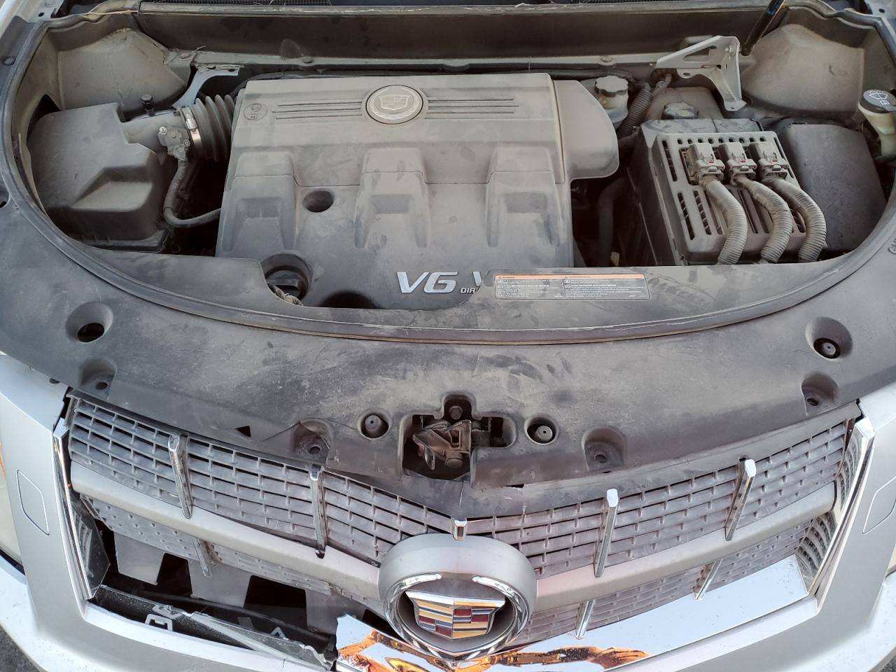 2012 Cadillac SRX VIN 3GYFNCE34CS516143 Copart auction photo, front end damage thumbnail 12