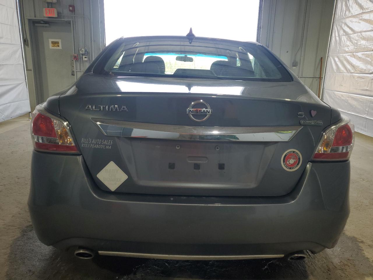 2015 Nissan Altima VIN 1N4AL3AP0FN372903 Copart auction photo, undercarriage / minor dent/scratches damage thumbnail 6