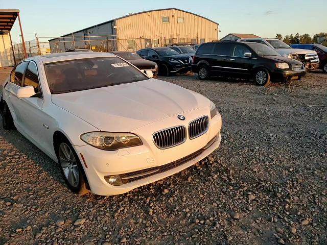 2013 BMW 5er VIN WBAXH5C54DD112646 Copart auction photo, side / rear end damage thumbnail 13