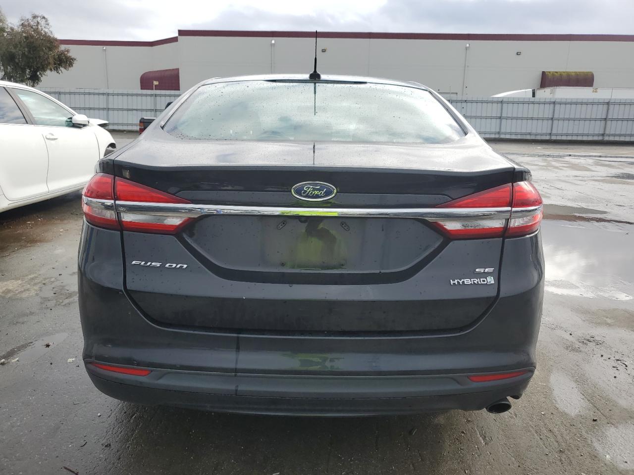 2017 Ford Fusion VIN 3FA6P0LU2HR358464 Copart auction photo, side damage thumbnail 6