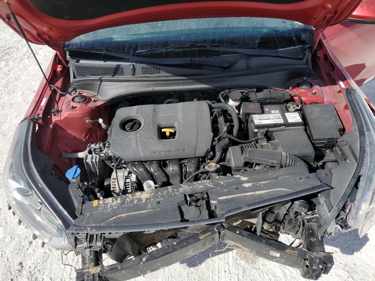 2019 KIA Forte VIN 3KPF34ADXKE017070 Copart auction photo, front end / minor dent/scratches damage thumbnail 12
