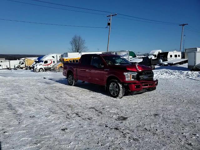 2018 Ford F-150 VIN 1FTEW1E50JFE15199 Copart auction photo, front end / side damage thumbnail 14