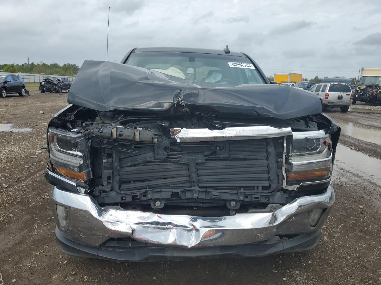 2017 Chevrolet Silverado VIN 1GCPCREC4HF101211 Copart auction photo, front end / minor dent/scratches damage thumbnail 5