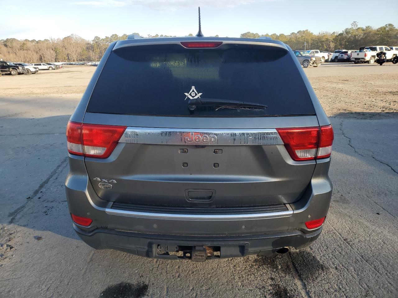 2011 Jeep Grand Cherokee VIN 1J4RR6GG2BC578468 Copart auction photo, front end / side damage thumbnail 6