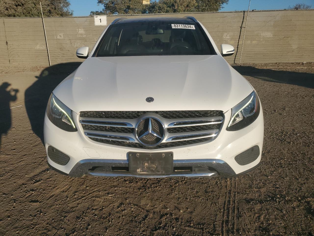 2019 Mercedes-Benz GLC VIN WDC0G4JB2KV118523 Copart auction photo, side damage thumbnail 5