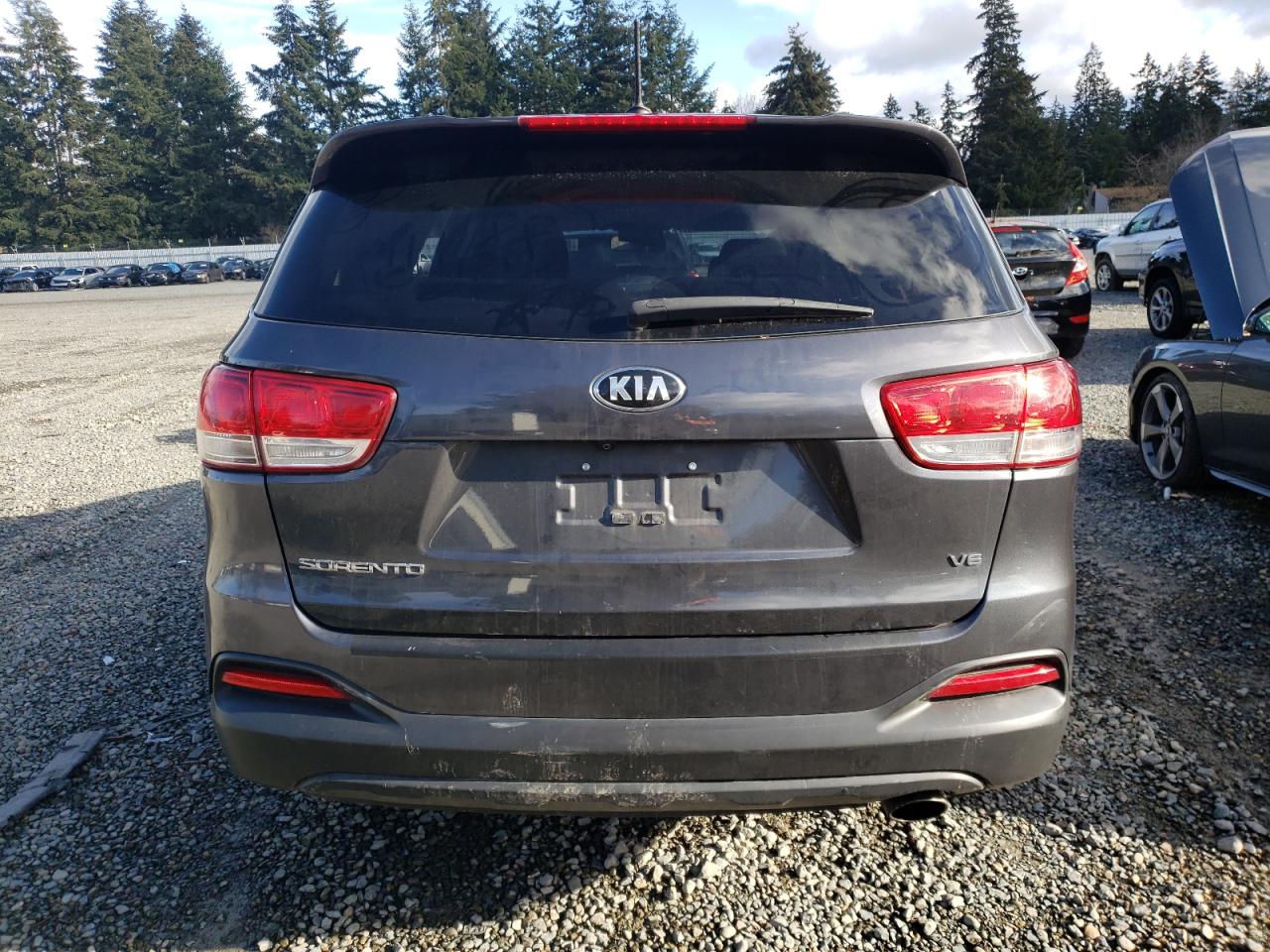 2017 KIA Sorento VIN 5XYPGDA58HG308048 Copart auction photo, front end / vandalism damage thumbnail 6