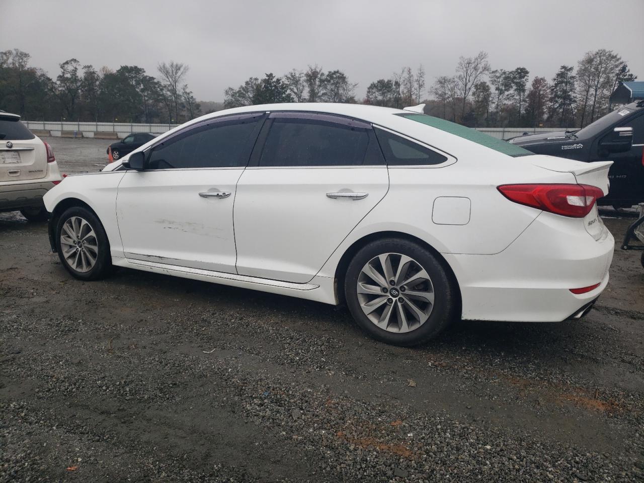 2015 Hyundai Sonata VIN 5NPE34AF7FH213501 Copart auction photo, all over damage thumbnail 2