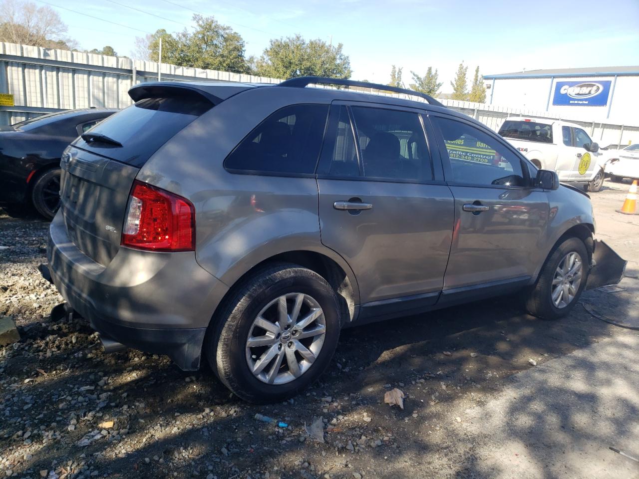 2014 Ford Edge VIN 2FMDK3JC0EBA81623 Copart auction photo, front end damage thumbnail 3