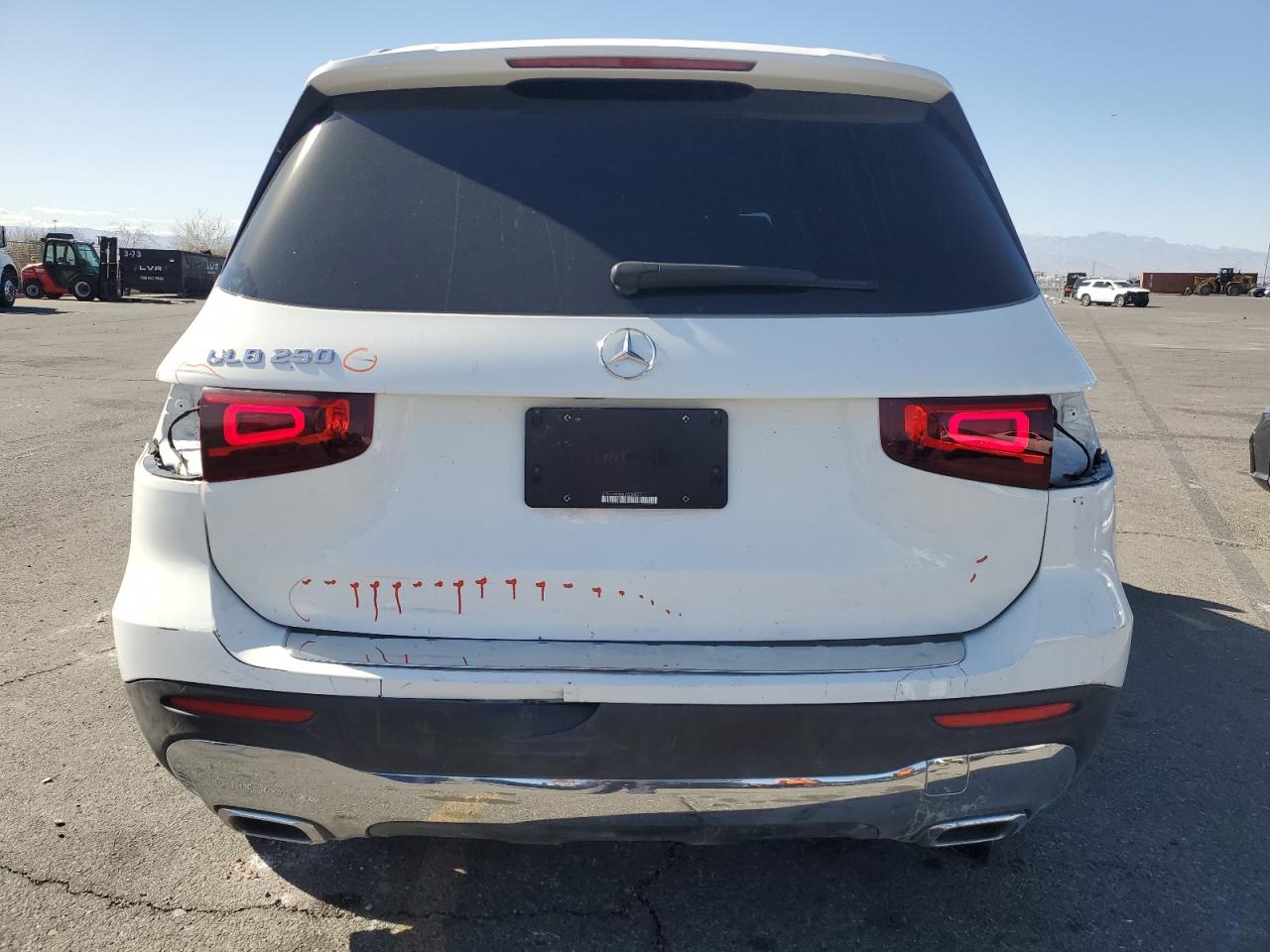 2020 Mercedes-Benz GLB VIN W1N4M4GB4LW050852 Copart auction photo, front end damage thumbnail 6