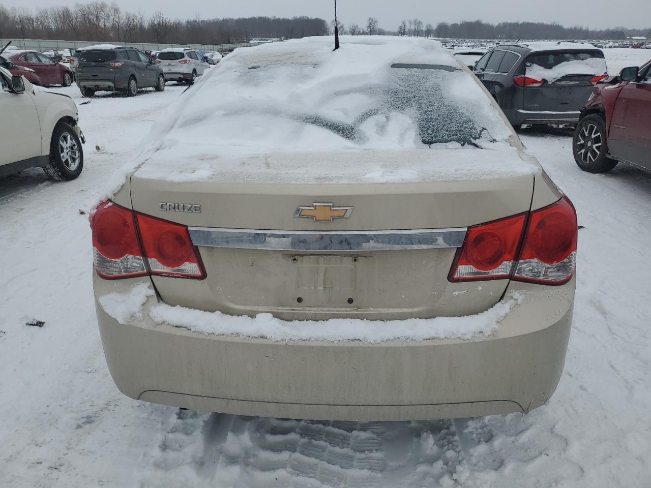 2012 Chevrolet Cruze VIN 1G1PC5SH5C7166654 Copart auction photo, side damage thumbnail 6