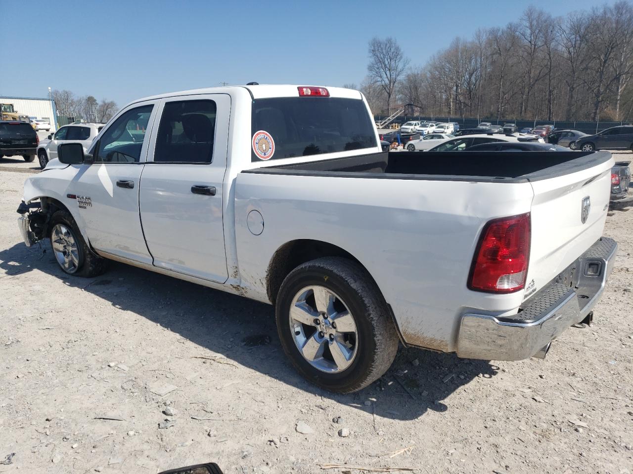 2019 RAM 1500 VIN 1C6RR7KM8KS682064 Copart auction photo, front end damage thumbnail 2