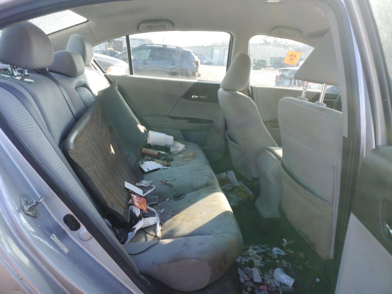 2014 Honda Accord VIN 1HGCR2F35EA093522 Copart auction photo, rear end / front end damage thumbnail 10