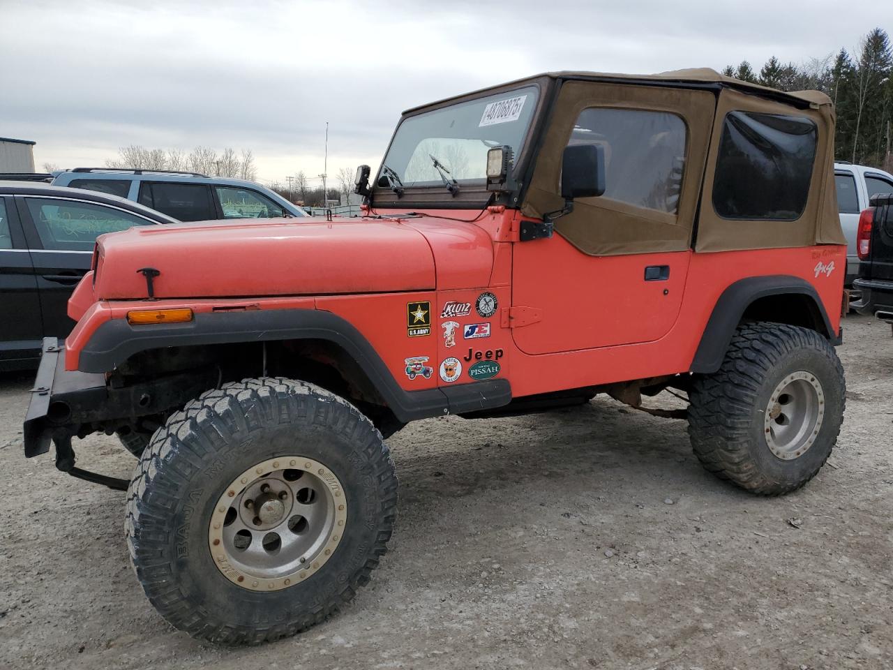 1995 Jeep Wrangler VIN 1J4FY19P5SP233644