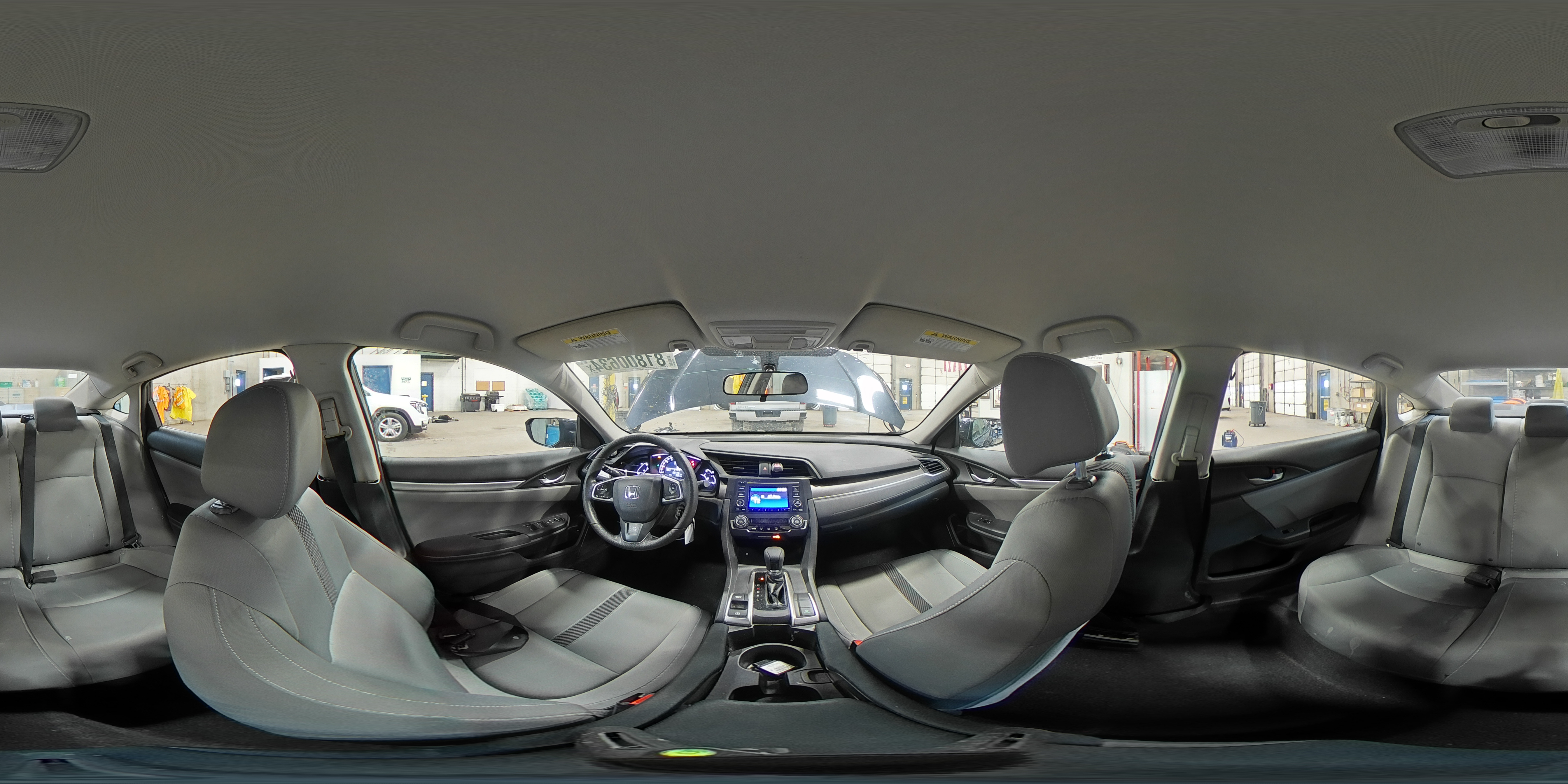 2016 Honda Civic VIN 19XFC2F51GE031064 Copart auction photo, front end damage thumbnail 12