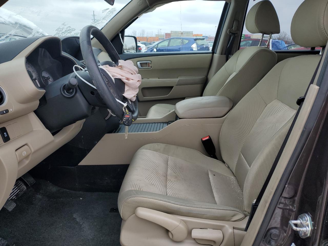 2014 Honda Pilot VIN 5FNYF4H24EB046549 Copart auction photo, front end / rear end damage thumbnail 7