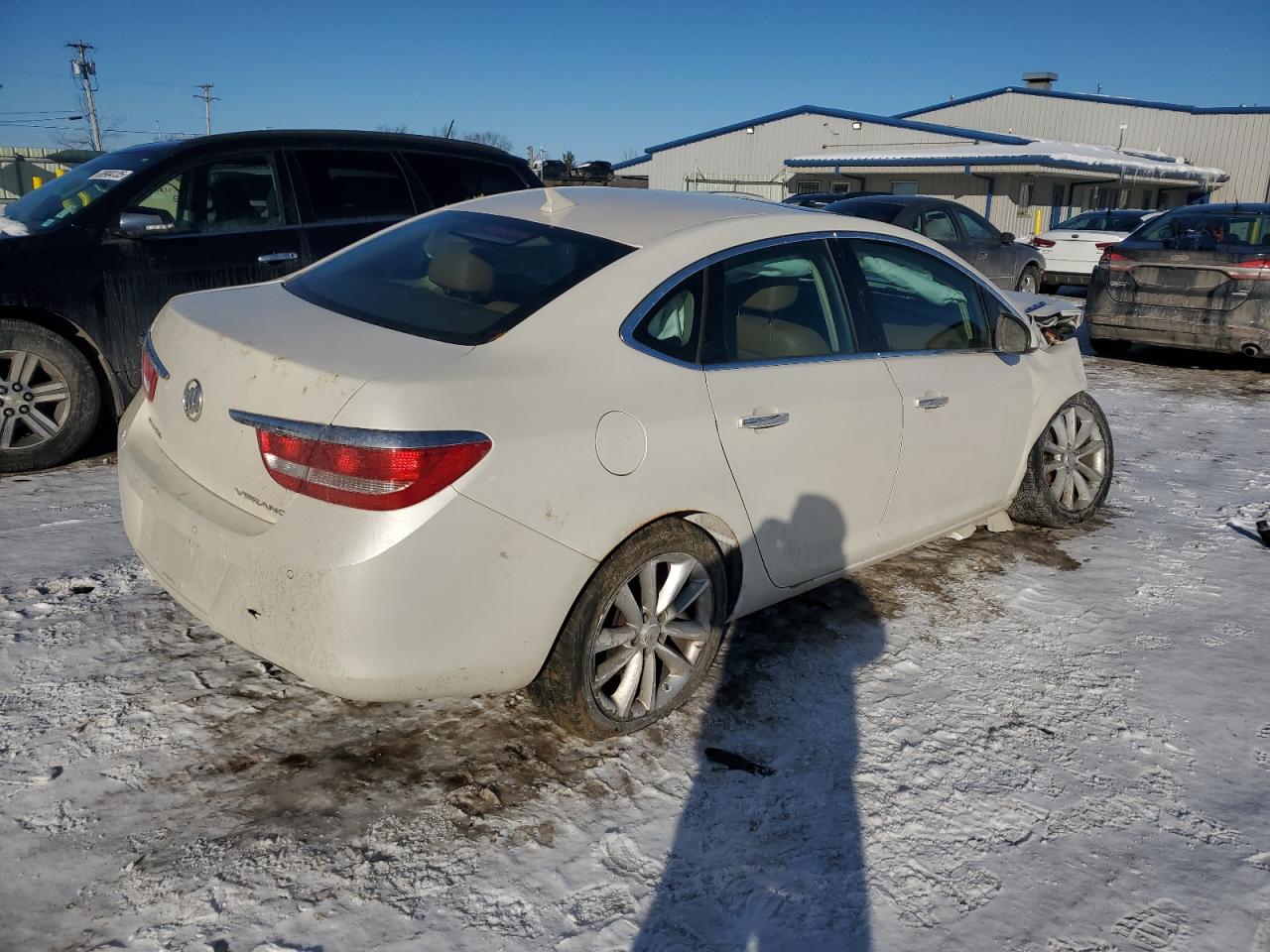 2014 Buick Verano VIN 1G4PS5SK4E4236618 Copart auction photo, front end damage thumbnail 3