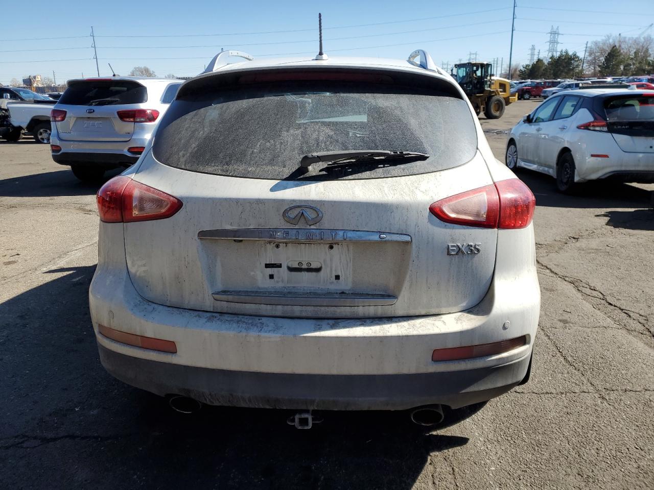 2012 Infiniti EX VIN JN1AJ0HR1CM450440 Copart auction photo, front end damage thumbnail 6