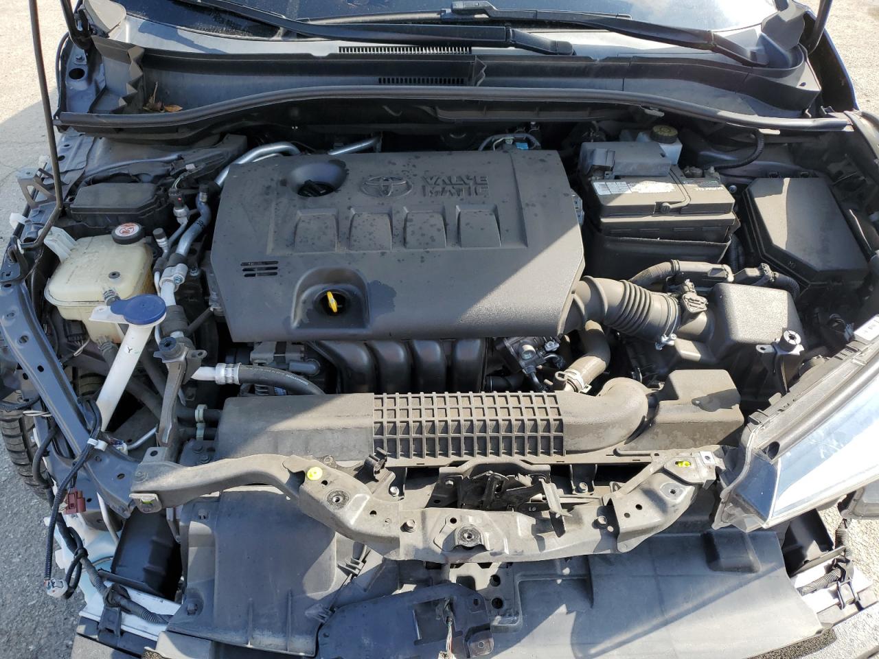 2018 Toyota C-HR VIN NMTKHMBX4JR030599 Copart auction photo, front end / side damage thumbnail 11