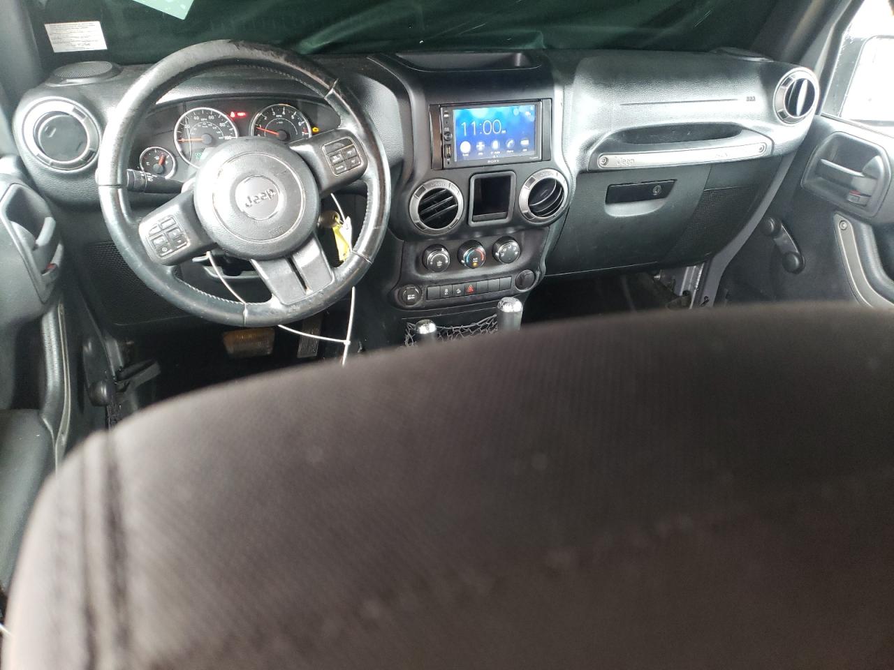 2015 Jeep Wrangler VIN 1C4BJWDG6FL598506 Copart auction photo, front end / rear end damage thumbnail 8