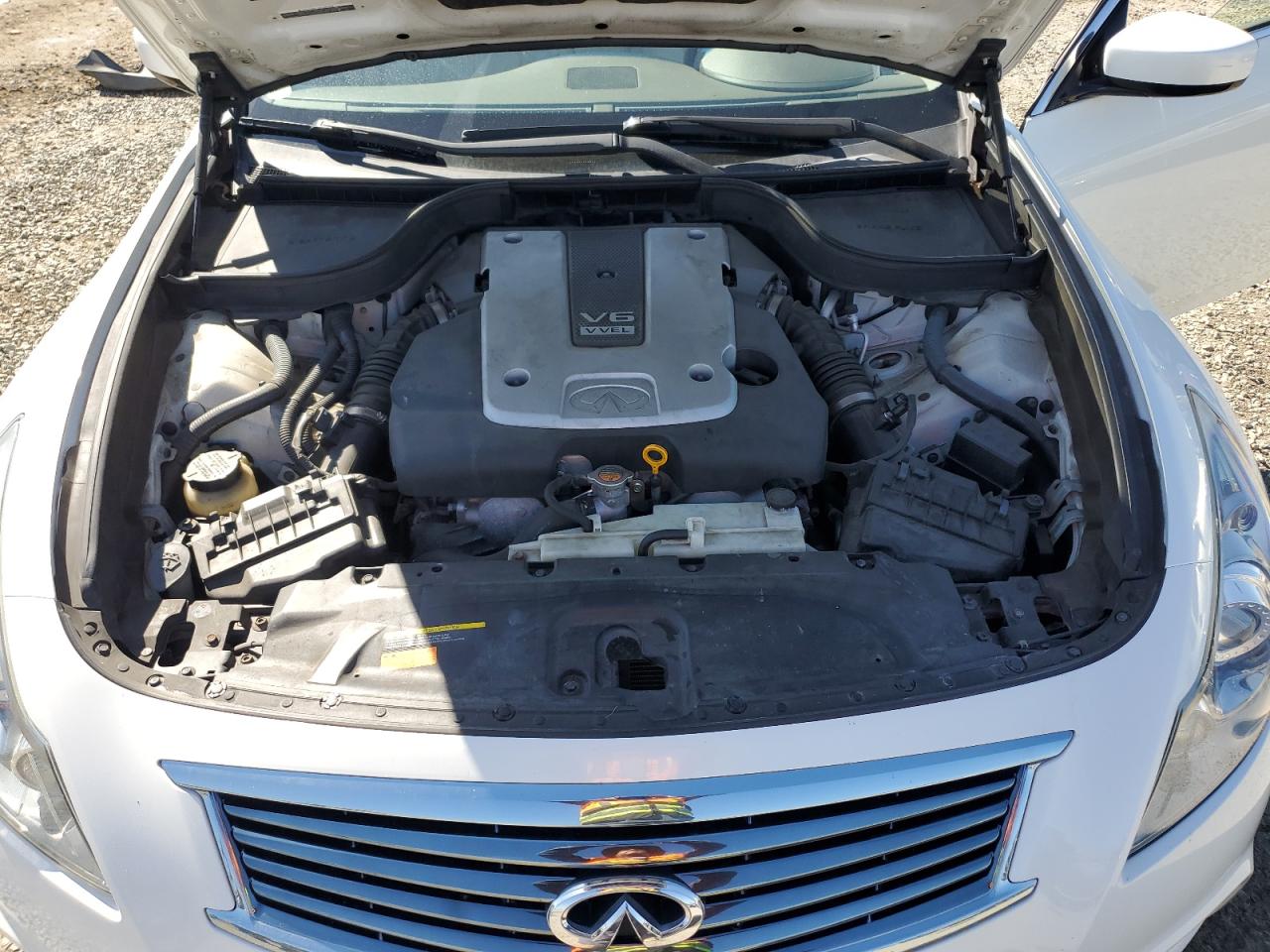 2011 Infiniti G VIN JN1CV6ARXBM411256 Copart auction photo, rear end damage thumbnail 11