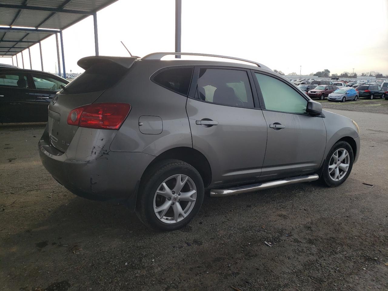 2008 Nissan Rogue VIN JN8AS58V98W112854 Copart auction photo, front end / undercarriage damage thumbnail 3