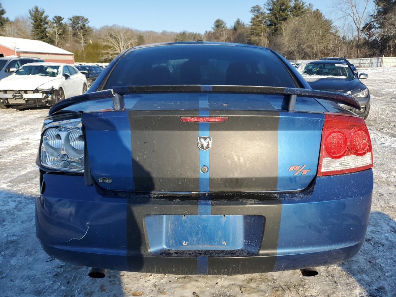 2010 Dodge Charger VIN 2B3CA5CT2AH202589 Copart auction photo, front end / rear end damage thumbnail 6