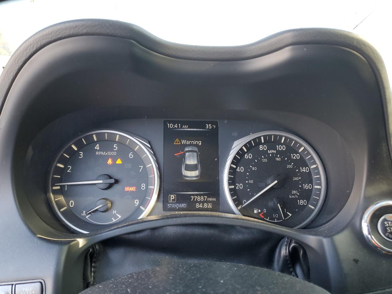 2018 Infiniti Q50 VIN JN1EV7AR1JM430811 Copart auction photo, front end / minor dent/scratches damage thumbnail 9