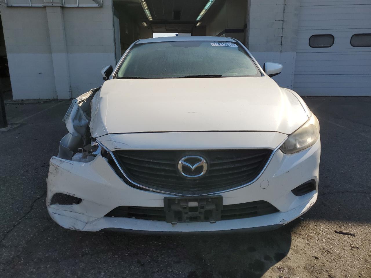 2016 Mazda 6 VIN JM1GJ1U52G1427885 Copart auction photo, front end / side damage thumbnail 5