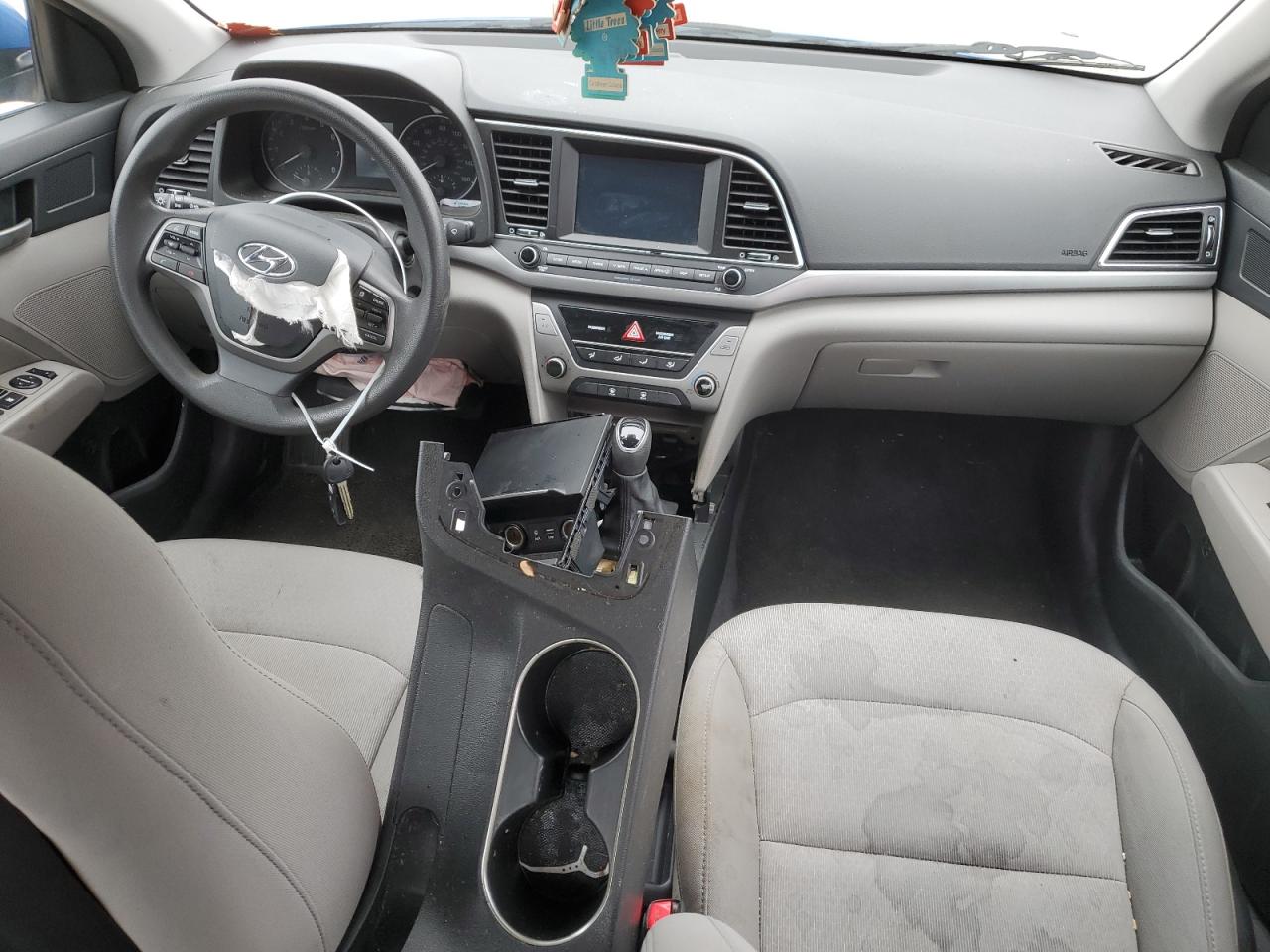 2018 Hyundai Elantra VIN 5NPD84LF1JH330333 Copart auction photo, front end / mechanical damage thumbnail 8
