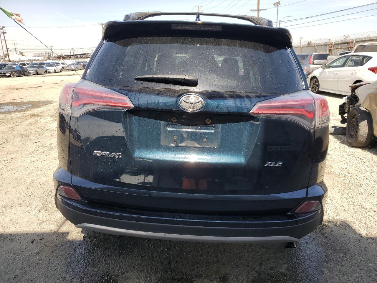 2018 Toyota RAV 4 VIN TMWFREV8JD131298 Copart auction photo, front end / side damage thumbnail 6