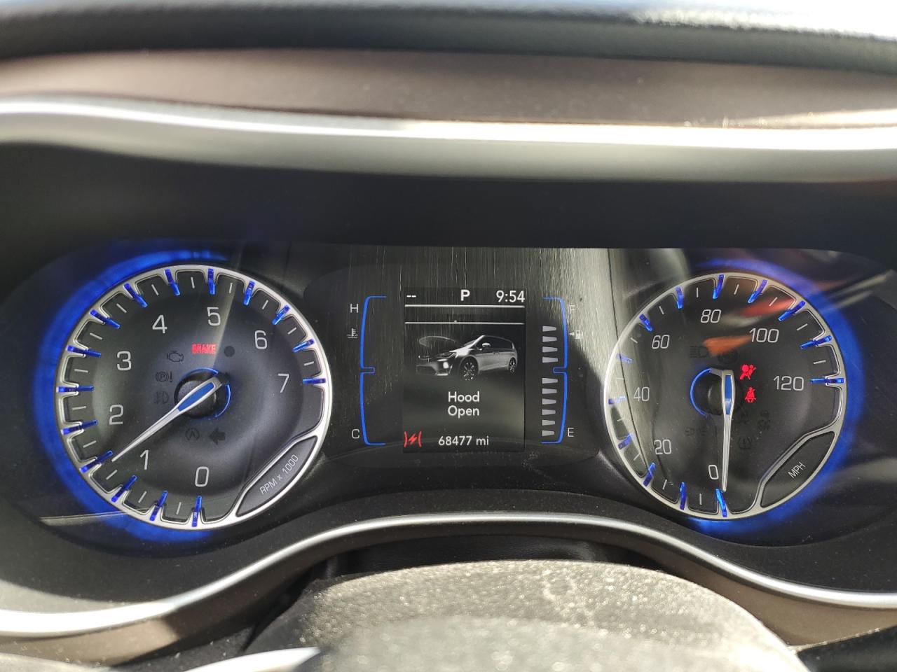 2018 Chrysler Pacifica VIN 2C4RC1BG0JR280332 Copart auction photo, all over damage thumbnail 9