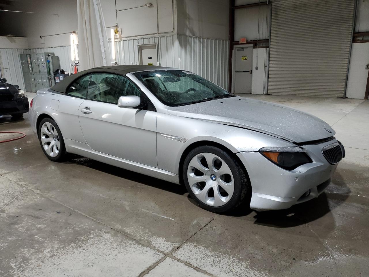 2005 BMW 6er VIN WBAEK73415B325885 Copart auction photo, front end damage thumbnail 4