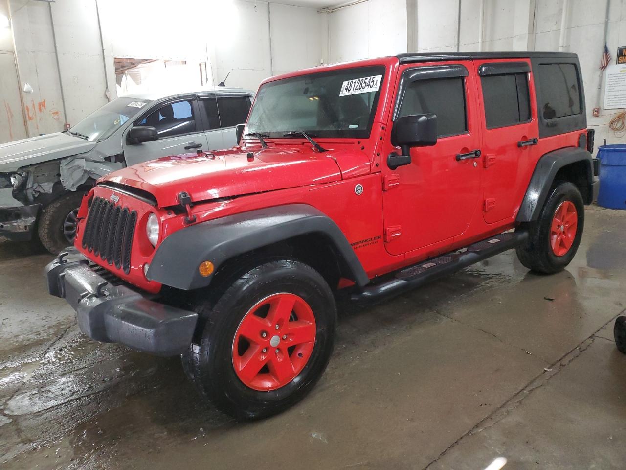 2016 Jeep Wrangler VIN 1C4HJWDGXGL108855