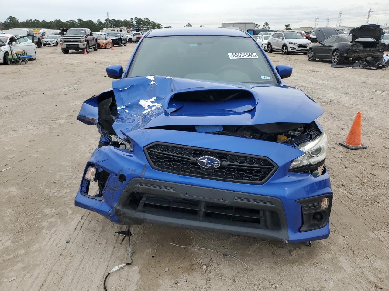 2018 Subaru WRX VIN JF1VA1A6XJ9818432 Copart auction photo, front end damage thumbnail 5