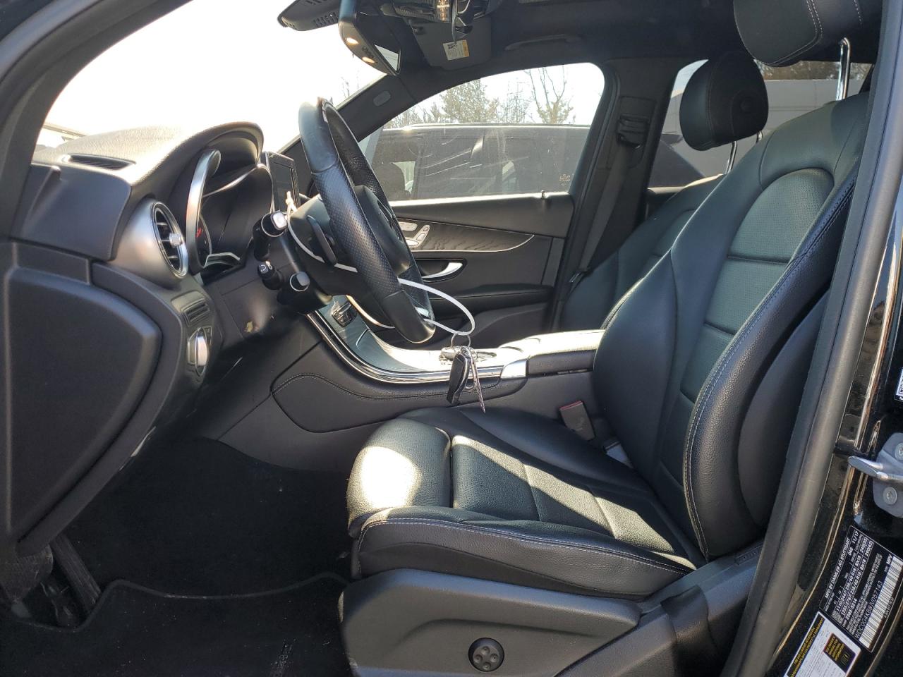 2018 Mercedes-Benz GLC VIN WDC0G4KB8JV057143 Copart auction photo, rear end damage thumbnail 7