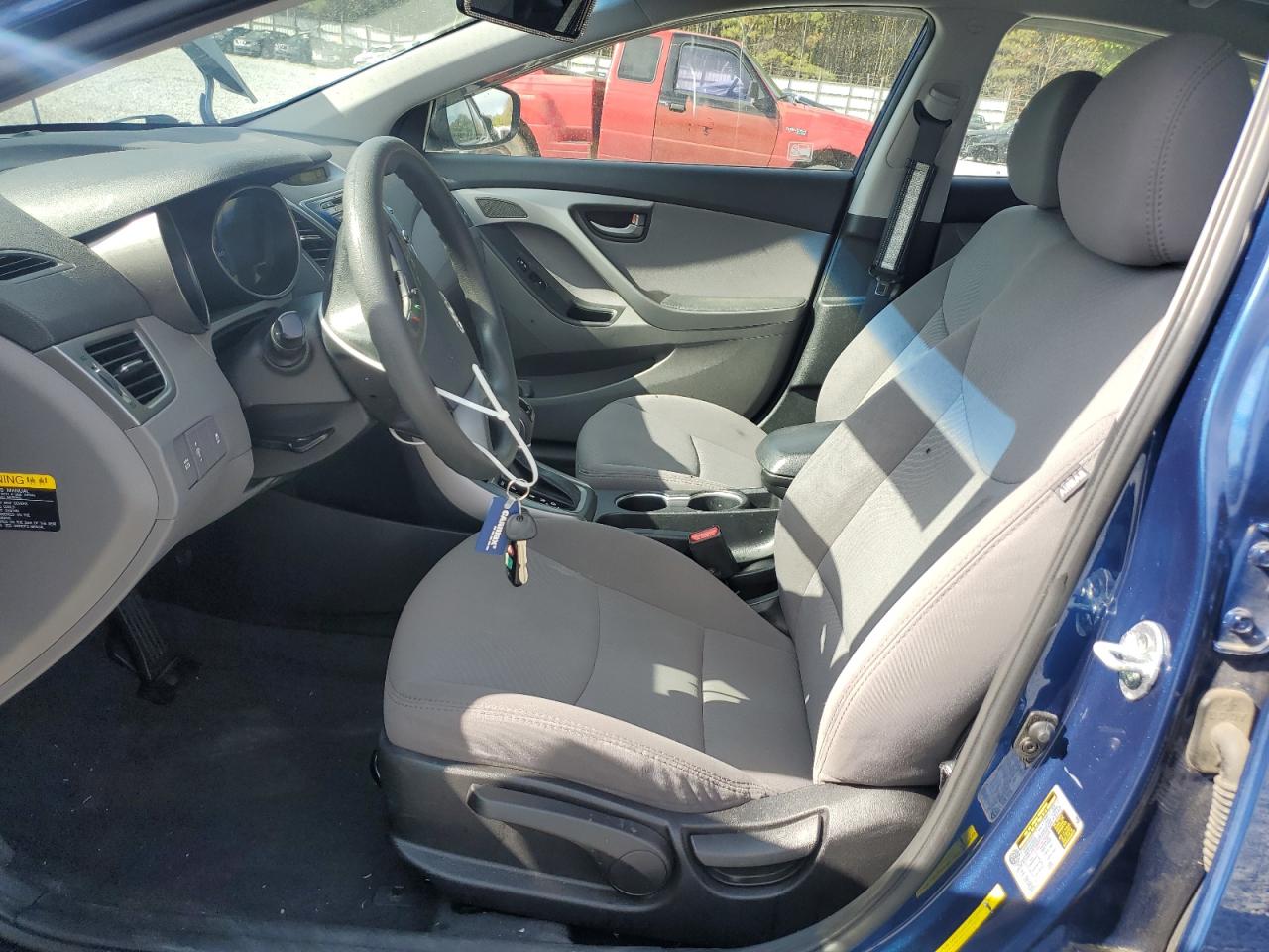 2016 Hyundai Elantra VIN 5NPDH4AE0GH689949 Copart auction photo, front end damage thumbnail 7